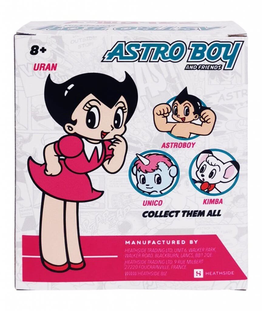 ASTRO BOY AND FRIENDS Big Heads Uran Vinyl figure