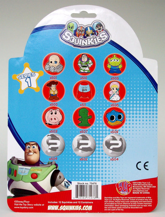 SQUINKIES TOY STORY BUBBLE PACK SERIES 1