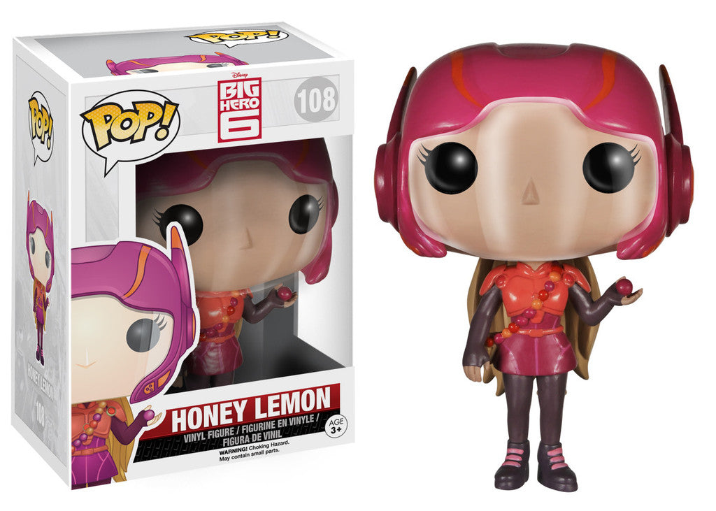FUNKO POP! DISNEY: BIG HERO 6 VINYL FIGURES - Honey Lemon