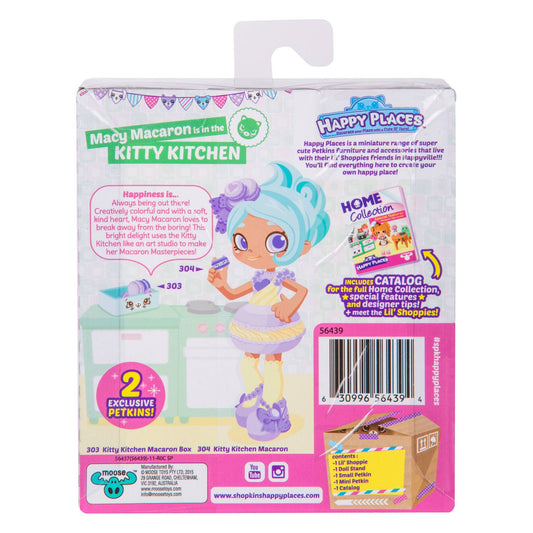 HAPPY PLACES S2 DOLL SINGLE PACK MACY MACARON