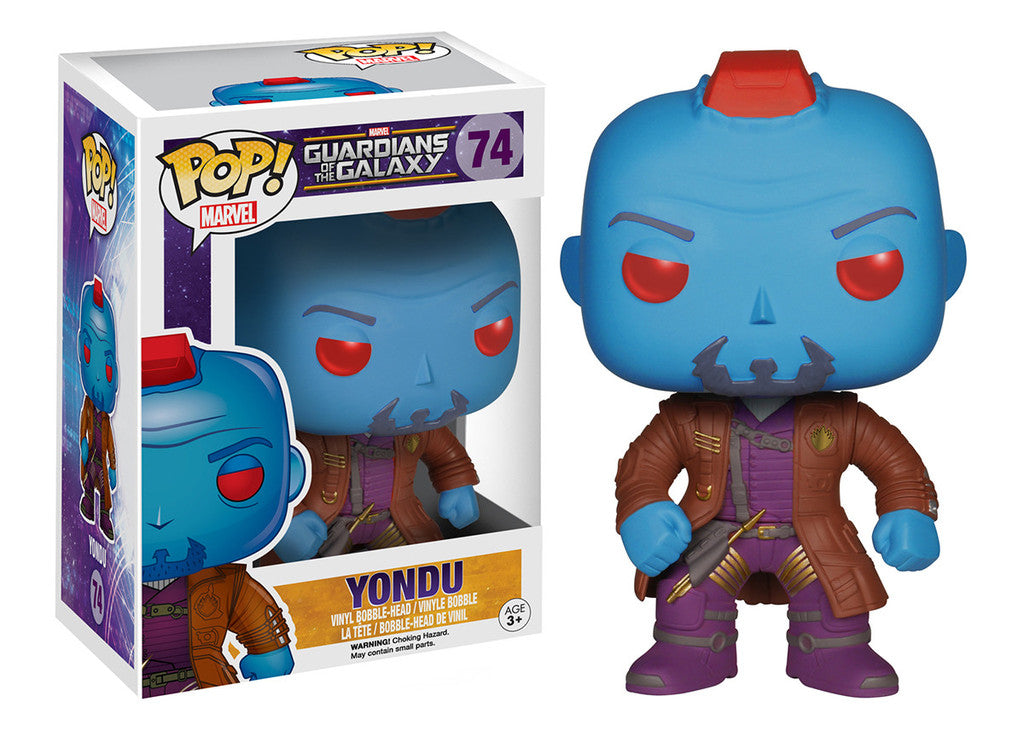 FUNKO POP! MARVEL: GUARDIANS OF THE GALAXY VINYL BOBBLE-HEAD FIGURES (Wave 2) - Yondu