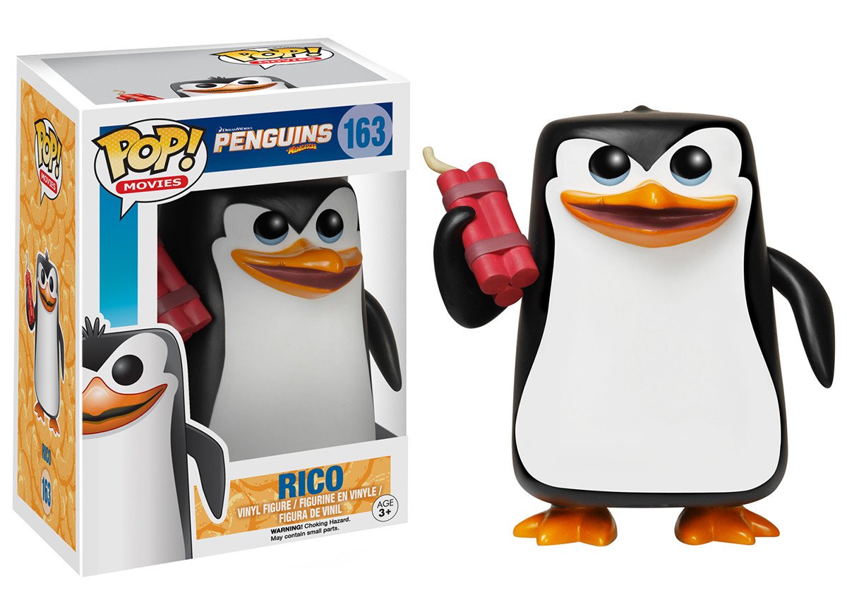 FUNKO POP! MOVIES: PENGUINS OF MADAGASCAR VINYL FIGURES - Rico