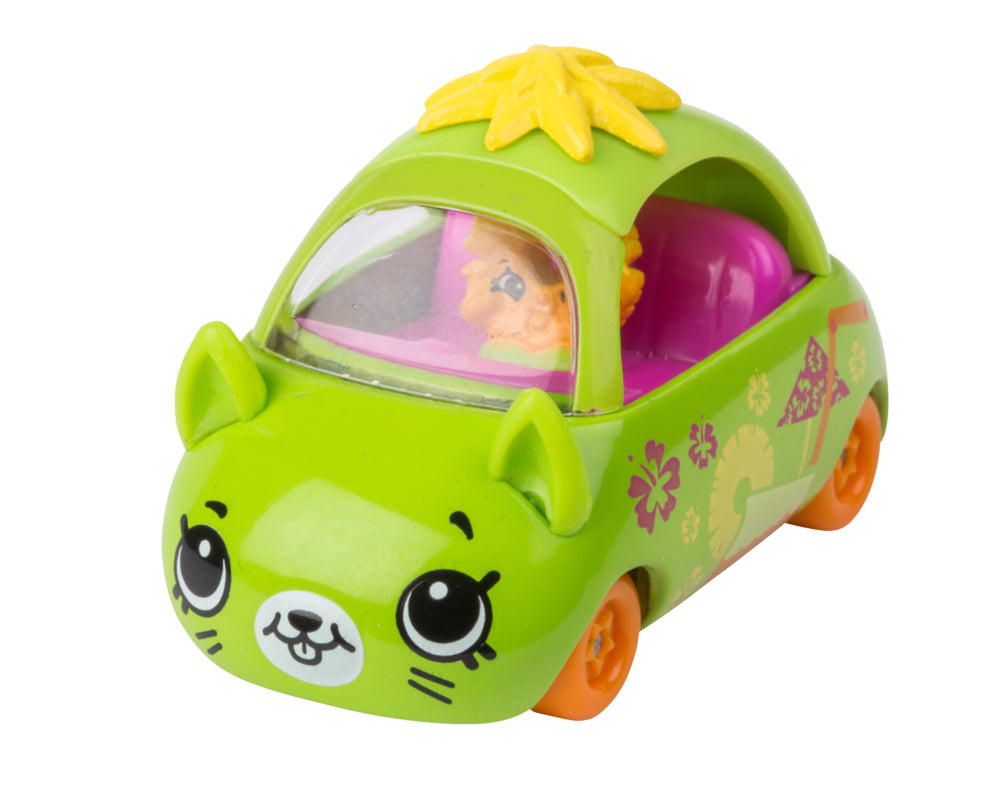 CUTIE CARS SHOPKINS S2 W1 SINGLE PACK QT2-07 TROPIC RUSH