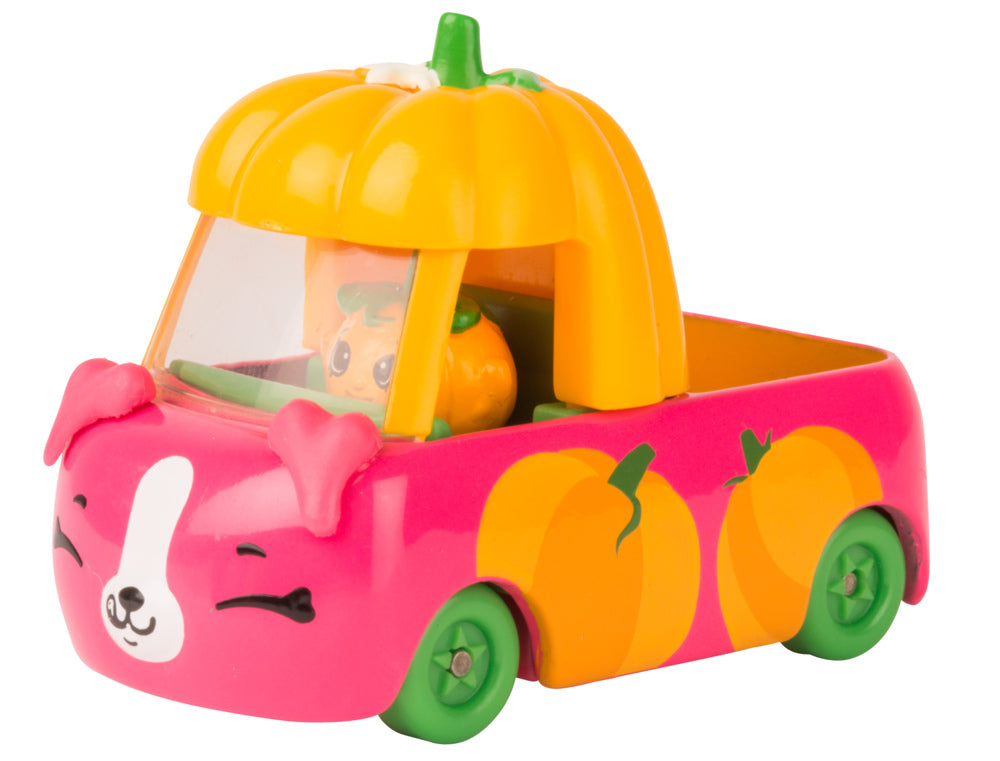 CUTIE CARS SHOPKINS S2 W2 SINGLE PACK QT2-02 PICKUP PUMPKIN