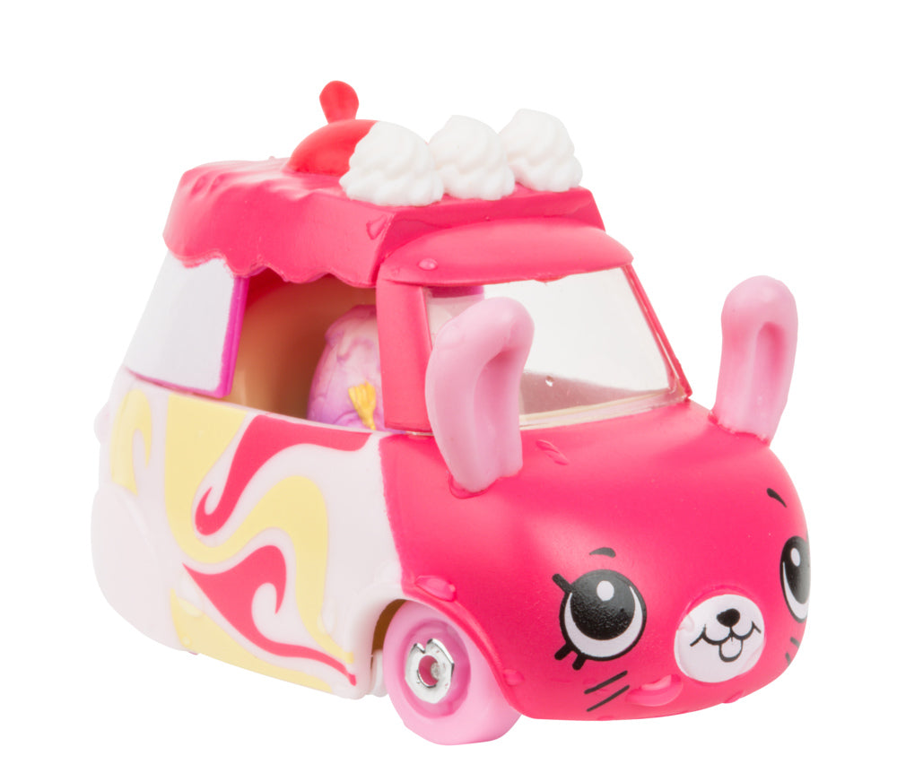 CUTIE CARS SHOPKINS W1 COLOR CHANGE PACK QT3-C02 MARBLE MOTOR