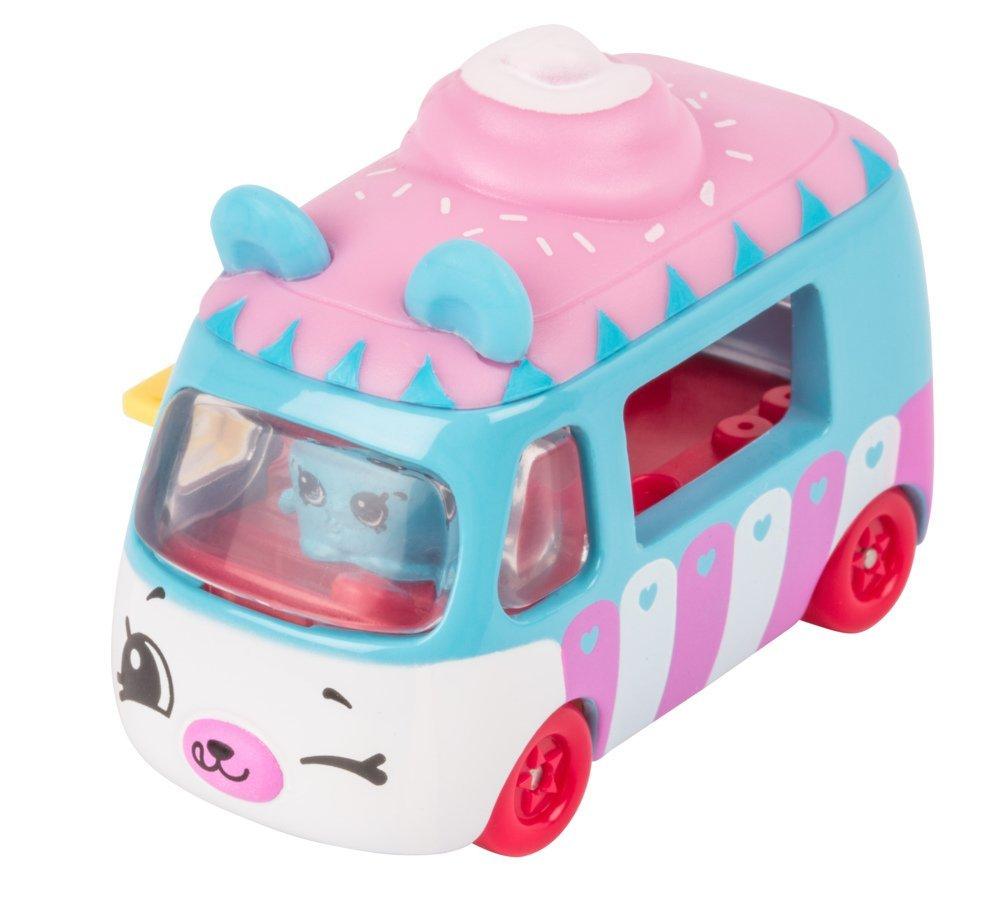 CUTIE CARS SHOPKINS S1 3 PACK FREEZY RIDERS
