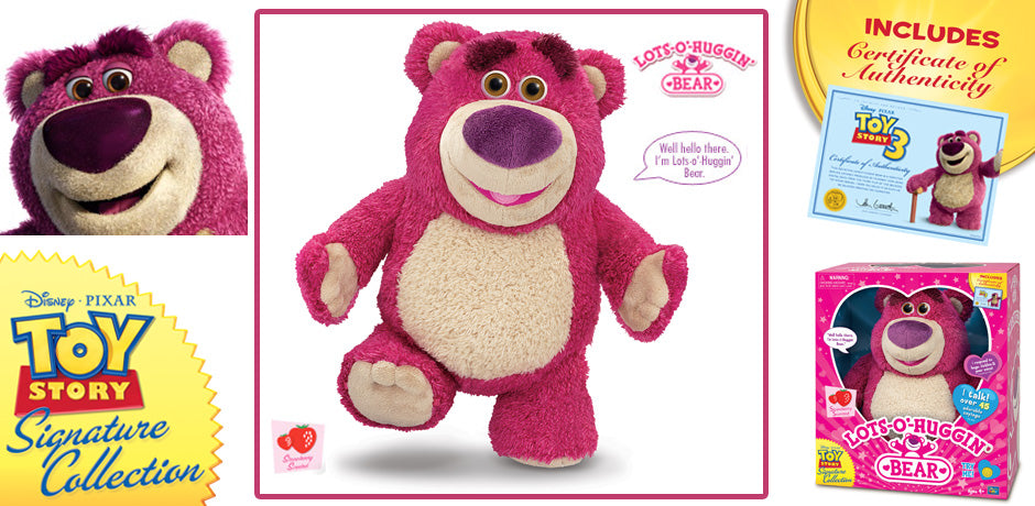 TOY STORY SIGNATURE COLLECTION LOTS-O'-HUGGIN' BEAR