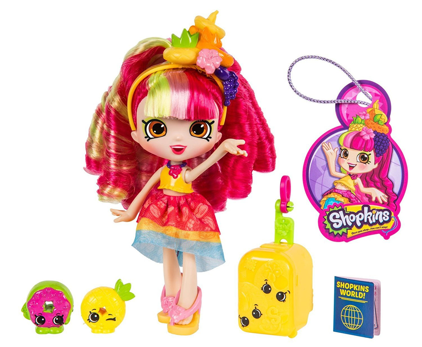 SHOPKINS SHOPPIES S8 W3 THEMED DOLL SINGLE PACK DONATINA