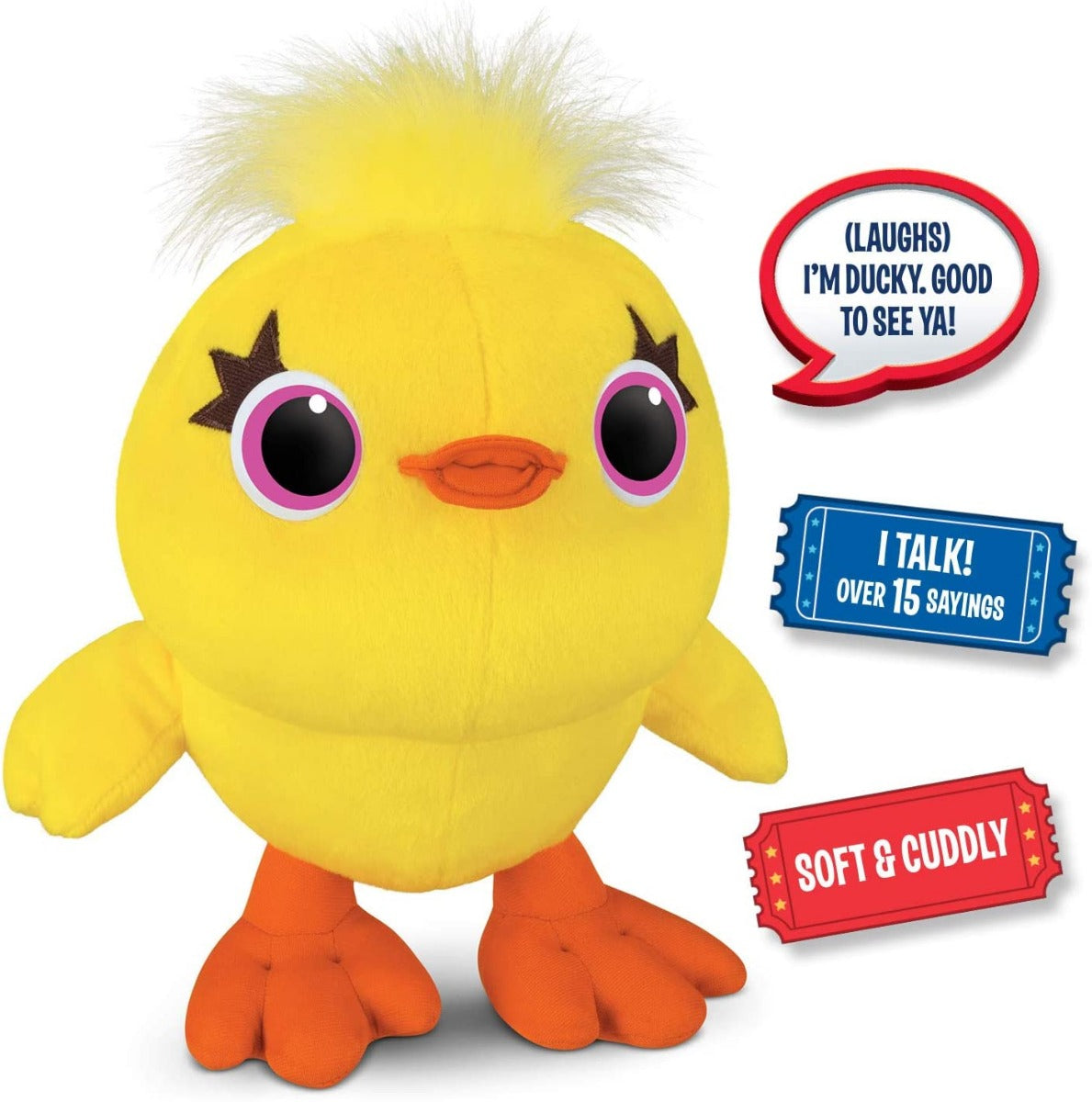 TOY STORY 4 DUCKY TALKING PLUSH