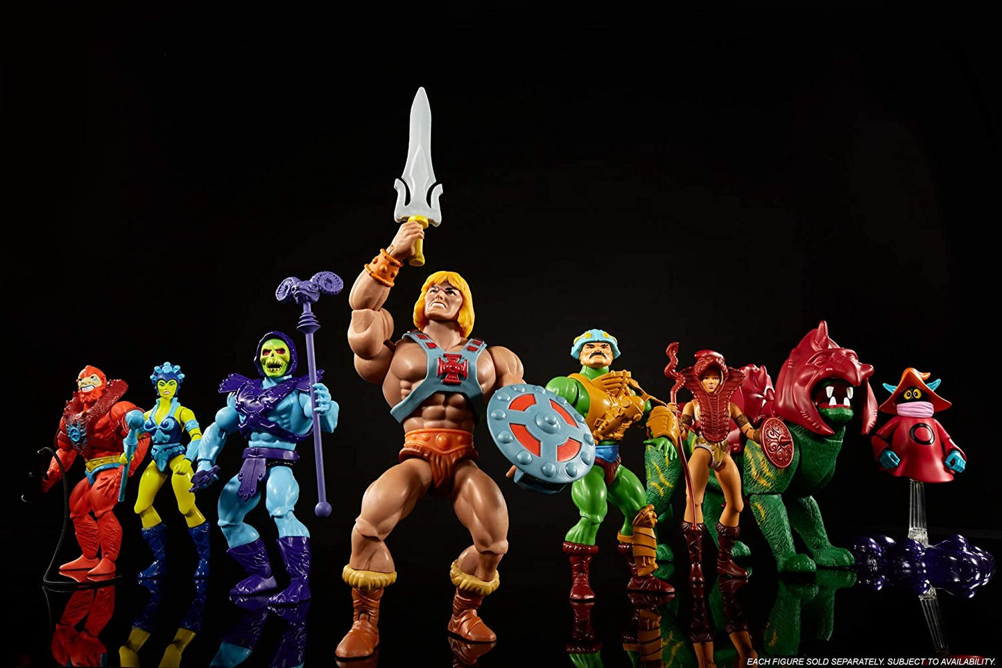 MASTER OF THE UNIVERSE ORIGINS BATTLE CAT ACTION FIGURE