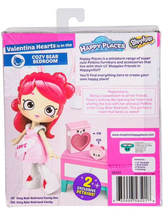 HAPPY PLACES S3 W2 DOLL SINGLE PACK VALENTINA HEARTS