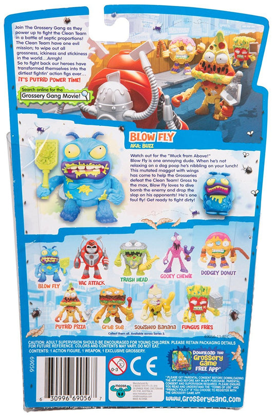 THE GROSSERY GANG S3 W2 PUTRID POWER FIGURE BLOW FLY