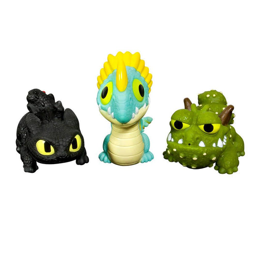 HOW TO TRAIN YOUR DRAGON 2 SQUIRT & FLOAT DRAGONS 3-PACK