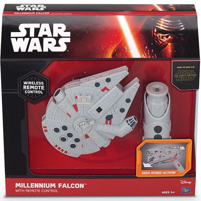 STAR WARS MILLENNIUM FALCON WITH REMOTE CONTROL