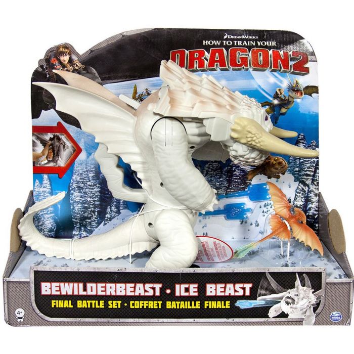DREAMWORKS DRAGONS HTTYD2 BEWILDERBEAST ICE BEAST (WHITE)