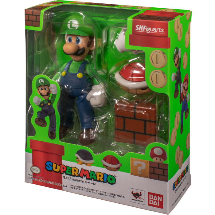 Super Mario Shfiguarts Luigi Action Figure