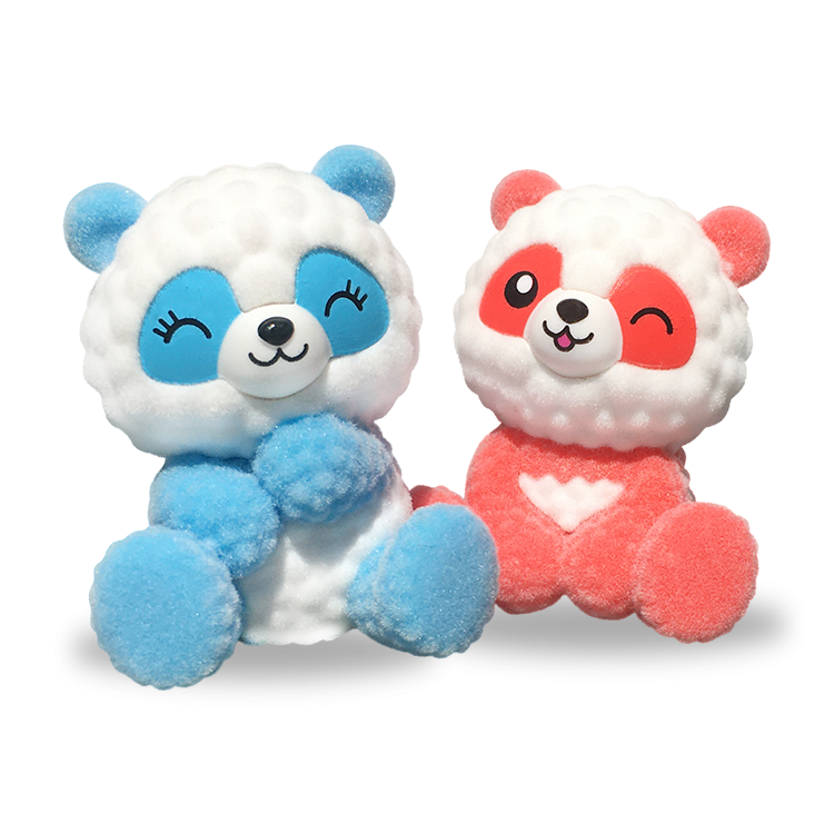 TOPPS I Love Pandas Cute Figures Display Box (12 Packets)