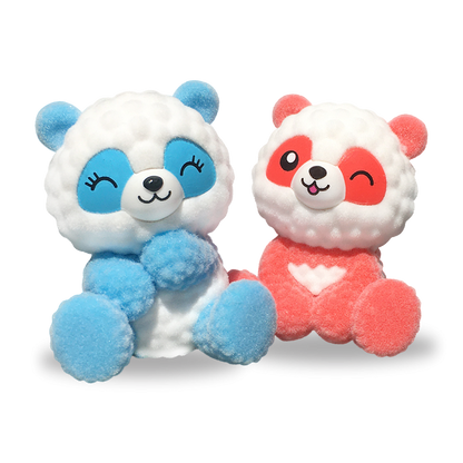 TOPPS I Love Pandas Cute Figures Display Box (12 Packets)