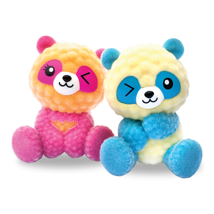 TOPPS I Love Pandas Cute Figures Display Box (12 Packets)