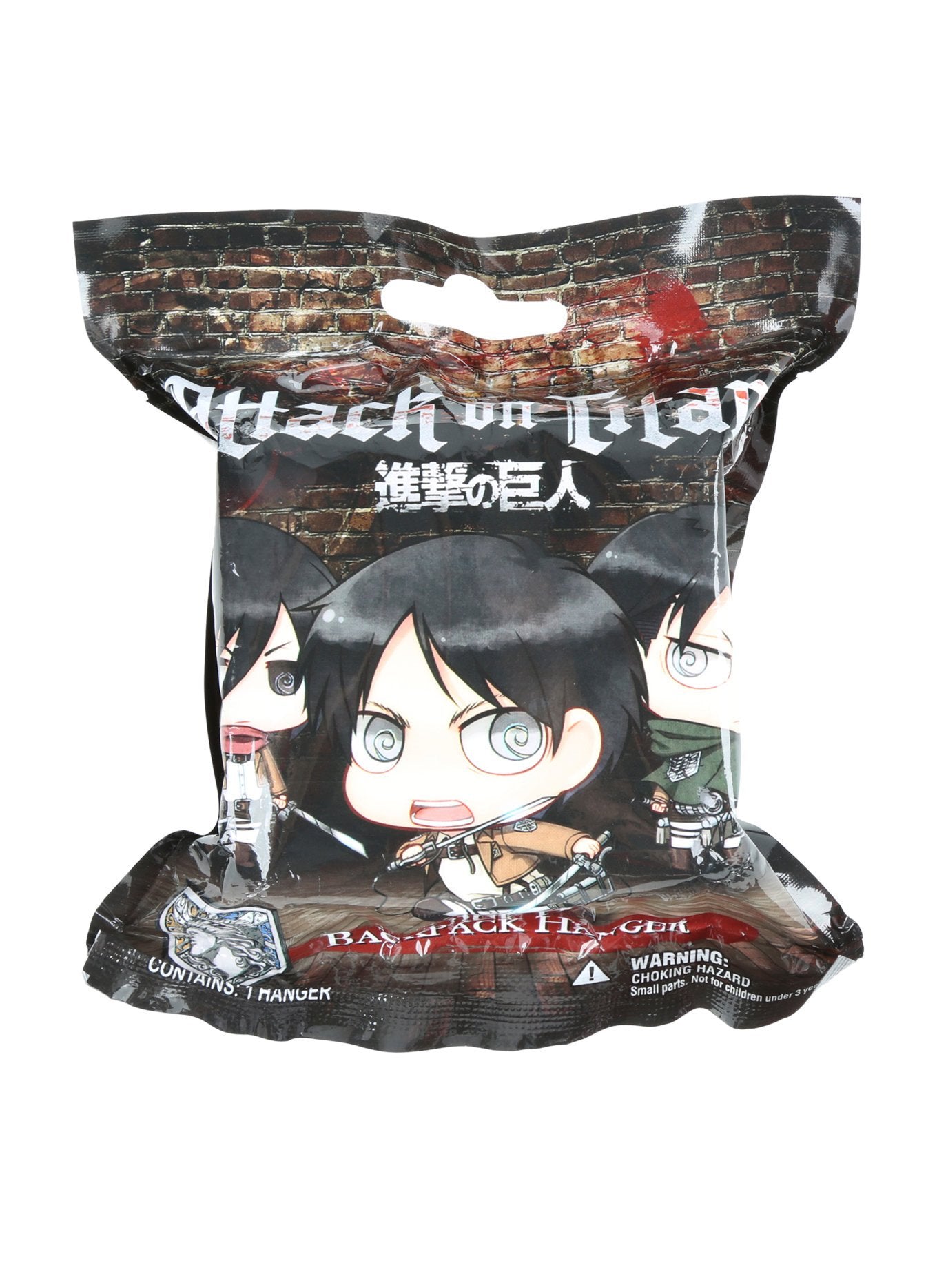 ATTACK ON TITAN HANGERS PDQ CASE