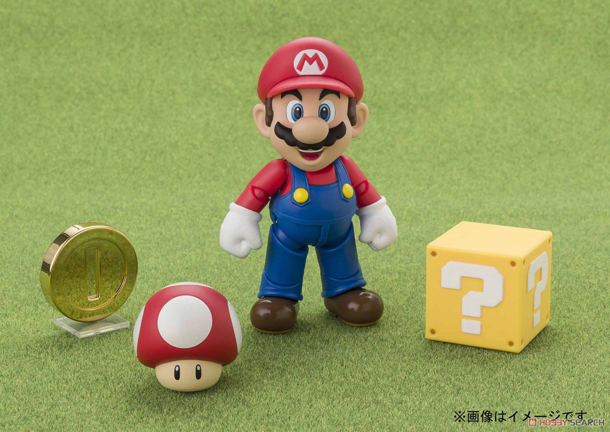 SUPER MARIO S.H.FIGUARTS MARIO ACTION FIGURE