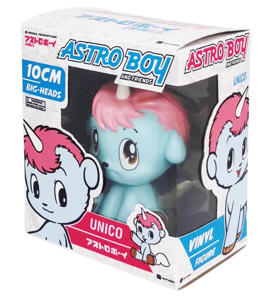 ASTRO BOY AND FRIENDS Big Heads Unico Vinyl figure
