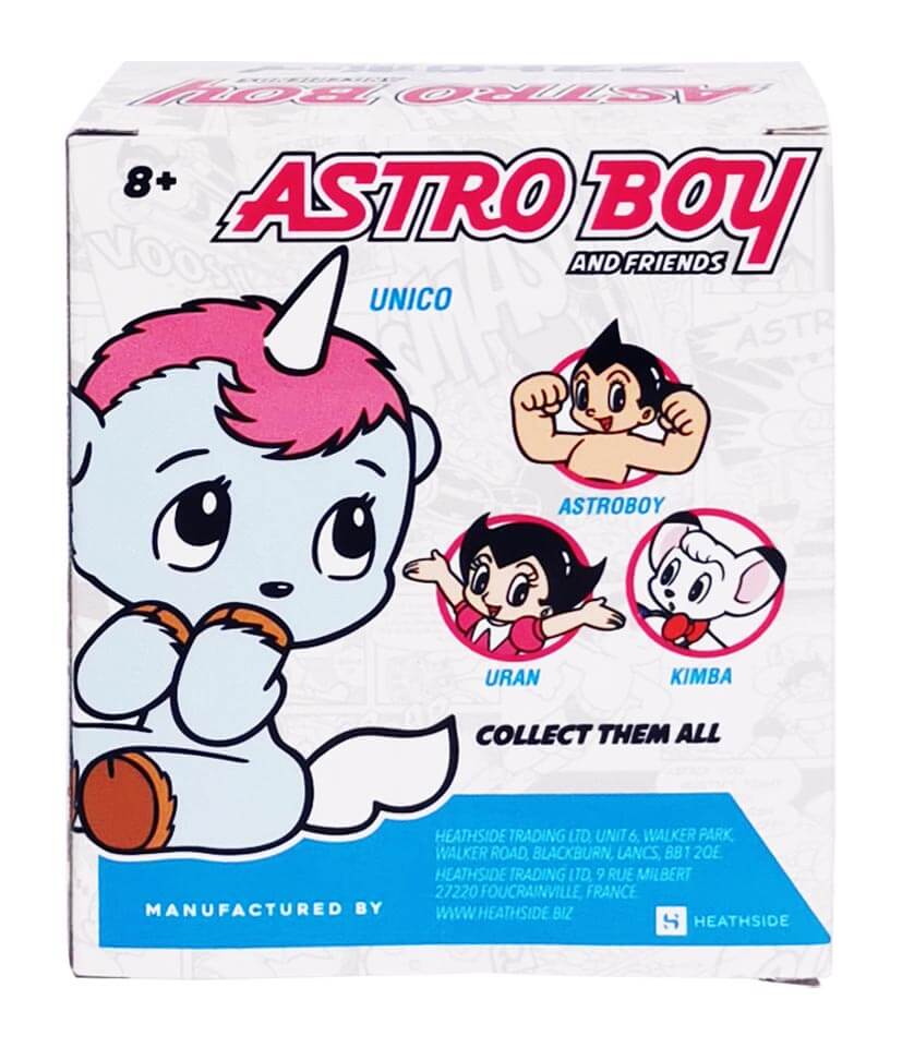 ASTRO BOY AND FRIENDS Big Heads Unico Vinyl figure