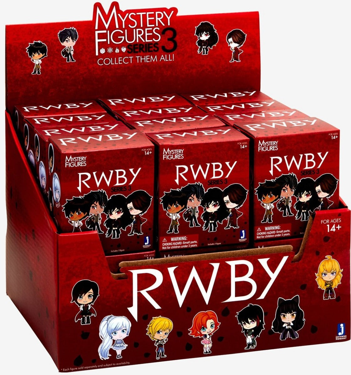 RWBY MYSTERY FIGURES SERIES 3 BLIND BOX
