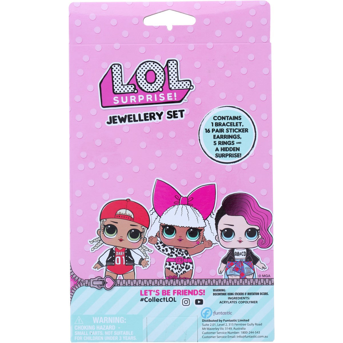 LOL SURPRISE! JEWELLERY BOX SET