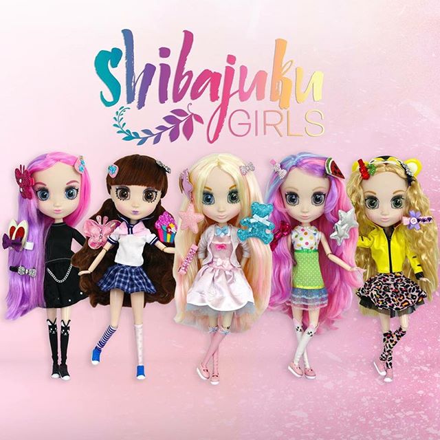 SHIBAJUKU GIRLS DOLLS (W1) COMPLETE SET