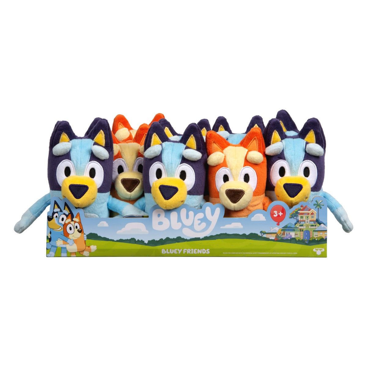 BLUEY FRIENDS SMALL PLUSH BINGO