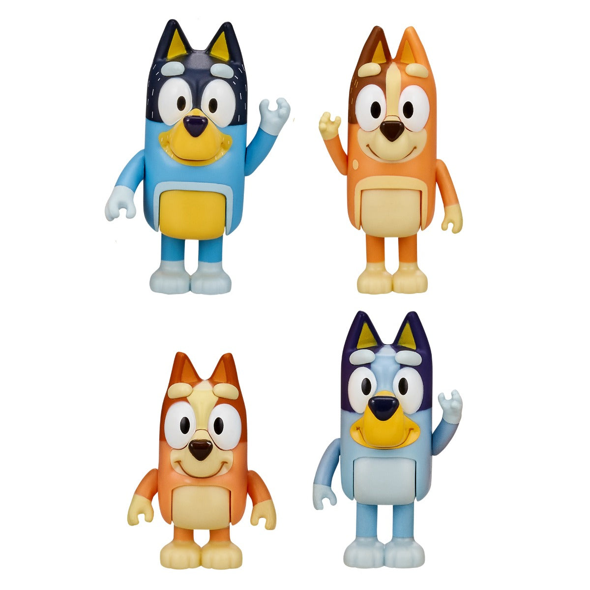 BLUEY & FAMILY 4 PACK FIGURINE SET
