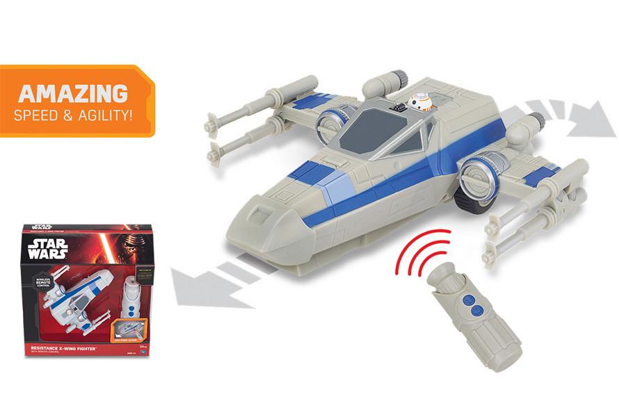 STAR WARS RESISTANCE X-WING FIGHTER WITH REMOTE CONTROL