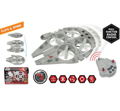 STAR WARS MILLENNIUM FALCON RADIO CONTROL FLYING DRONE