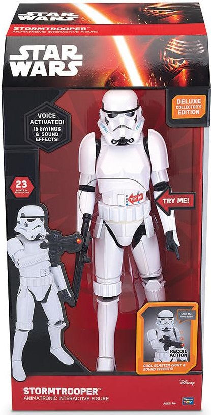 STAR WARS STORMTROOPER ANIMATRONIC INTERACTIVE FIGURE 16"