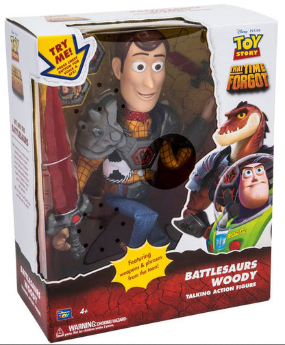 TOY STORY THAT TIME FORGOT BATTLESAURS WOODY