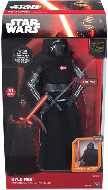 STAR WARS KYLO REN ANIMATRONIC INTERACTIVE FIGURE 17"
