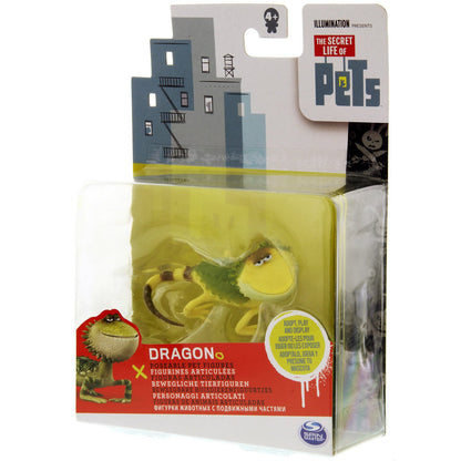 SECRET LIFE OF PETS POSEABLE PET FIGURE DRAGON