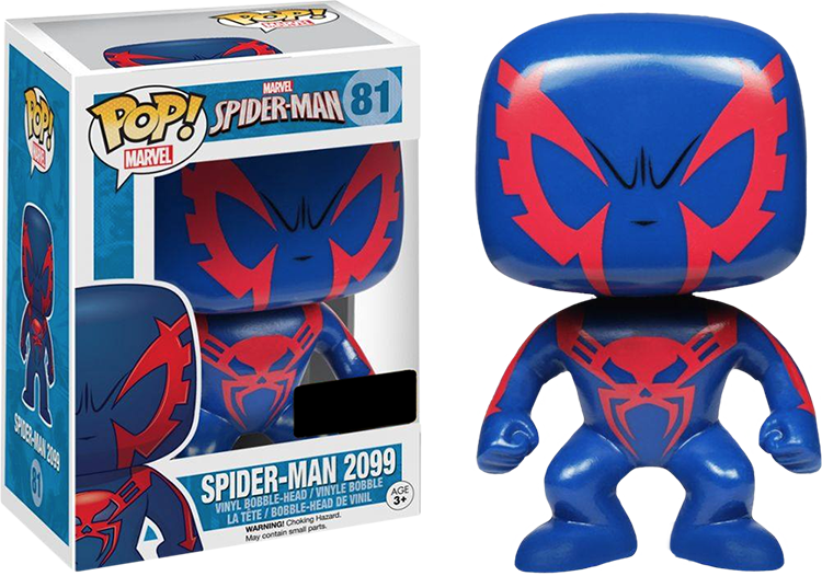 FUNKO POP! MARVEL: SPIDER-MAN VINYL BOBBLE-HEAD FIGURES - Spider-Man 2099