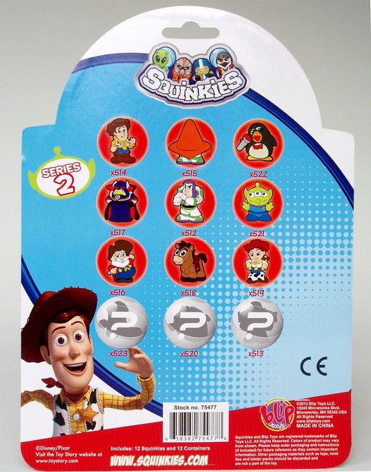 SQUINKIES TOY STORY BUBBLE PACK SERIES 2