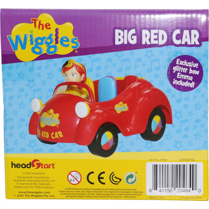 THE WIGGLES BIG RED CAR (Exclusive Glitter Bow Emma)