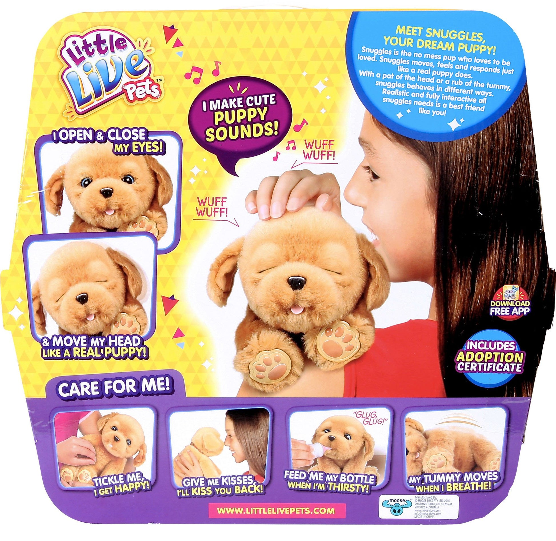 LITTLE LIVE PETS SNUGGLES MY DREAM PUPPY