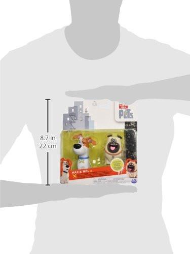 SECRET LIFE OF PETS VINYL PET FIGURES 2-PACK MAX & MEL