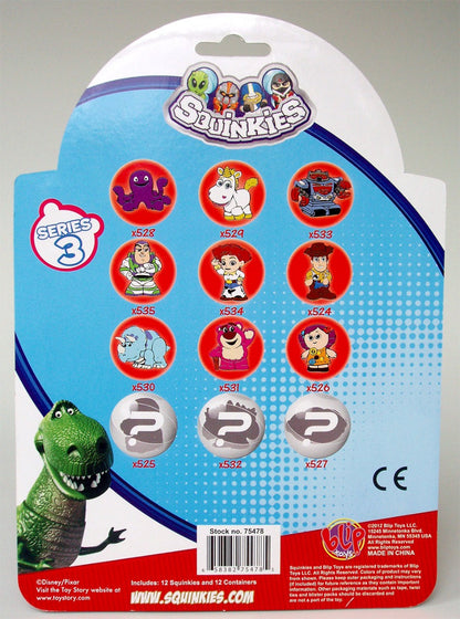 SQUINKIES TOY STORY BUBBLE PACK SERIES 3