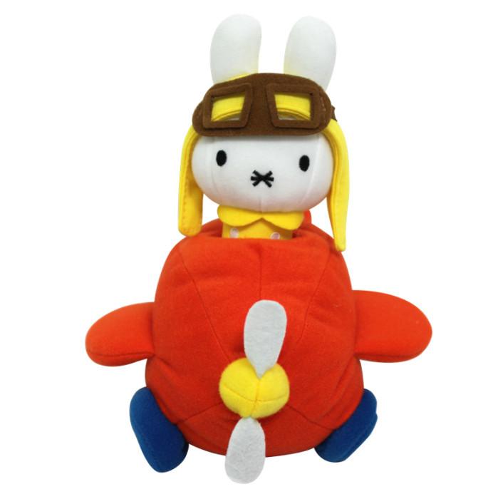 MIFFY SQUEAKY VEHICLE UNCLE PILOT & PLANE
