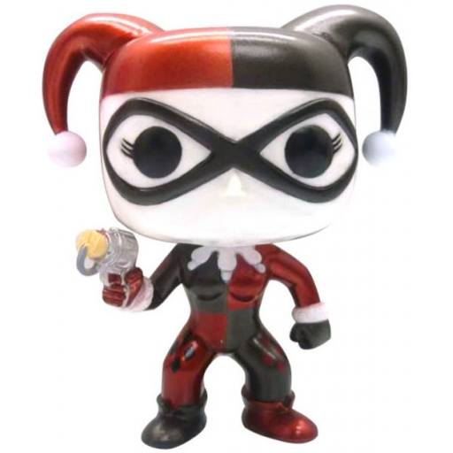 FUNKO POP! HEROES: HARLEY VINYL FIGURE (METALLIC)
