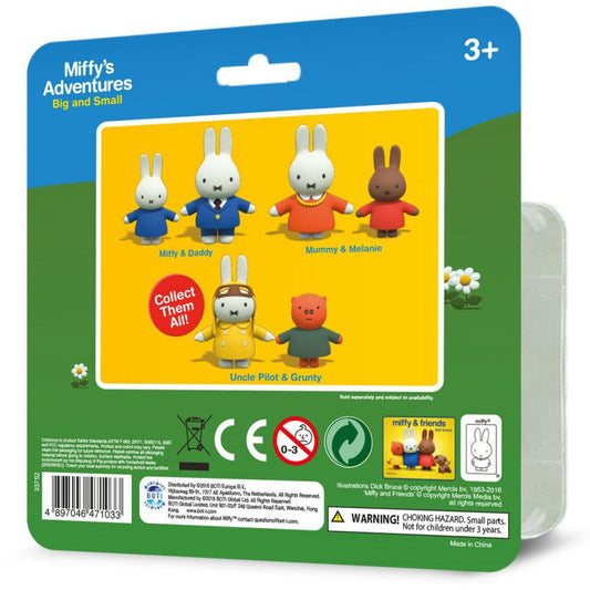 MIFFY 2-PACK BLISTER: UNCLE PILOT & GRUNTY
