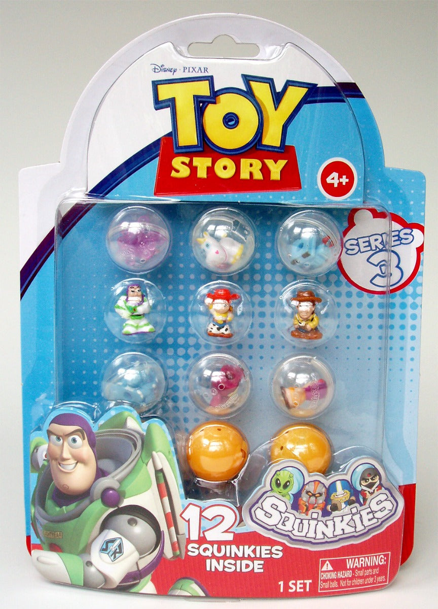 SQUINKIES TOY STORY BUBBLE PACK SERIES 3