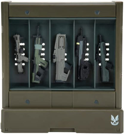 HALO 4” Mission Pack UNSC Checkpoint with Spartan Gungir + Elite Mercenary