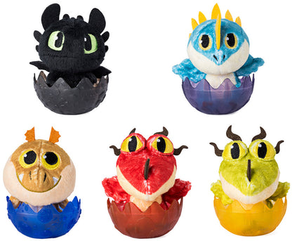 DREAMWORKS DRAGONS DRAGON EGG PLUSH ASSORTED
